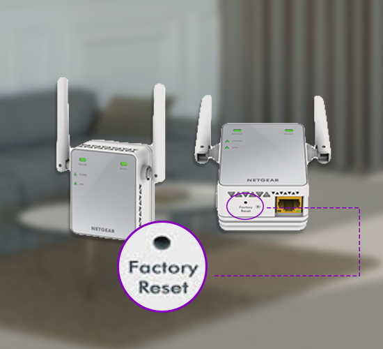 How to Return the Netgear Extender to Its Initial Configuration